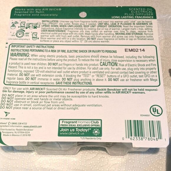 Air Wick scented oil warmers (5) plug-ins, 2 are NIB, 3 EUC - Picture 3 of 5